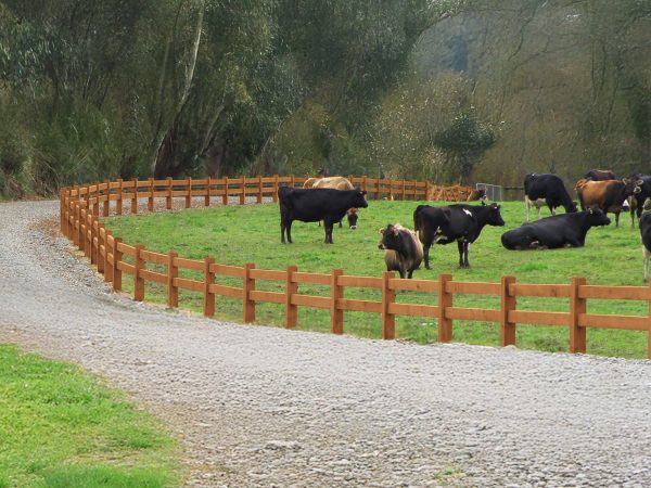 2 Rail - Iron Bark - Acreline Timber Fencing