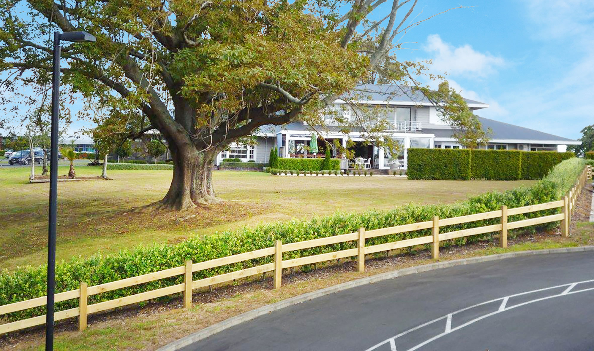 AcreLine 2 Post & Rail Fencing – Sleek Timber Boundary Solutions