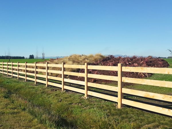 4 Rail - Cypress - Acreline Timber Fencing