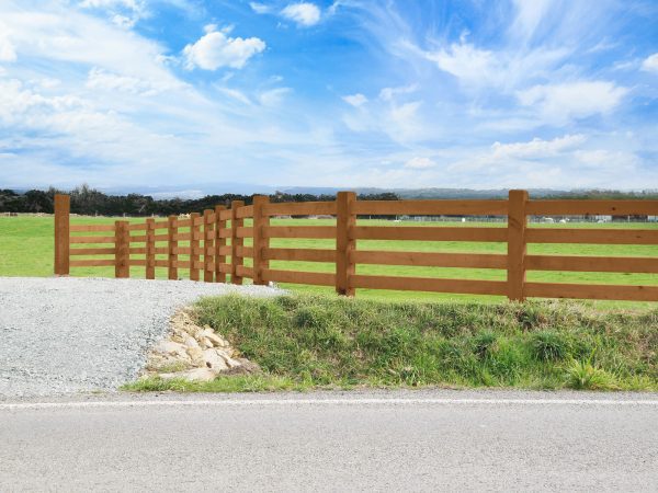 4 Rail - Iron Bark - Acreline Timber Fencing