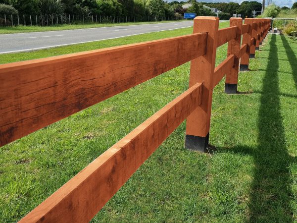 2 Rail - Iron Bark - Acreline Timber Fencing